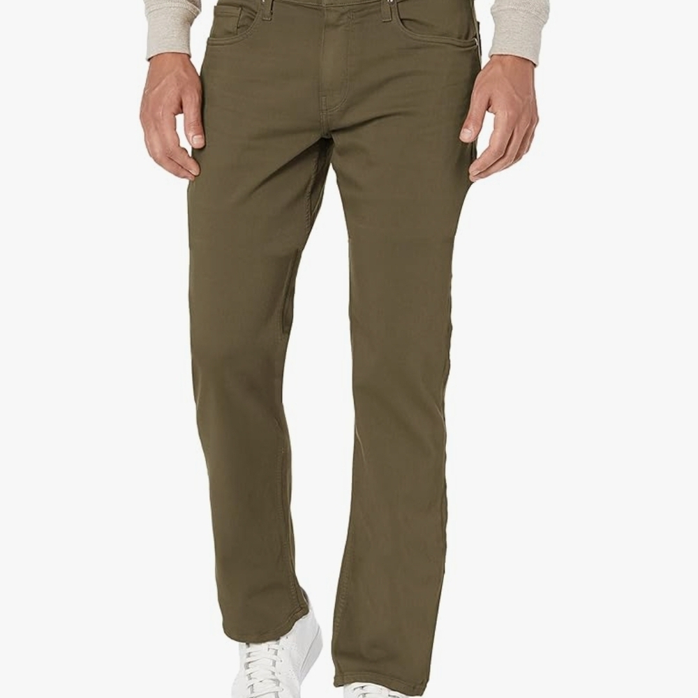 PAIGE Men's Slim Straight Khaki Jeans